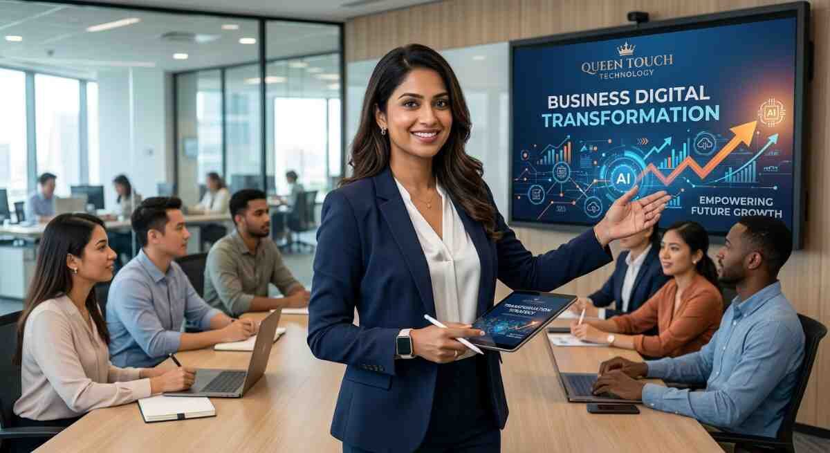 Business Digital Transformation - Queen Touch Technology