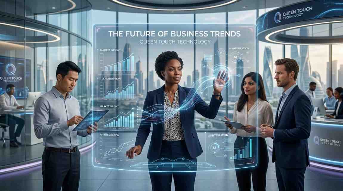 The Future of Business Trends - Queen Touch Technology