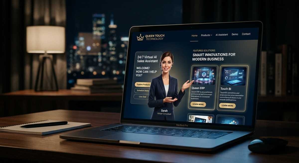 Why Your Website Is Your 24/7 Sales Representative - Queen Touch Technology