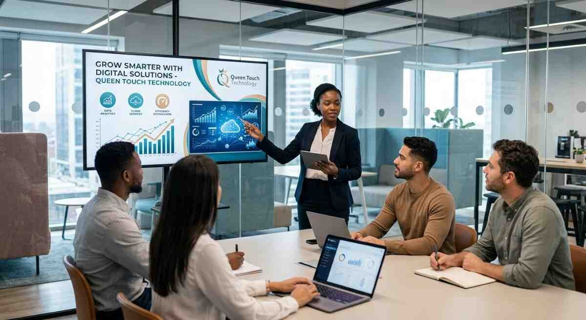 Grow Smarter with Digital Solutions - Queen Touch Technology