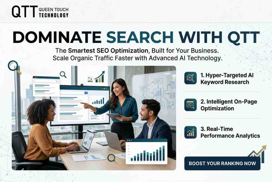 SEO Optimized Landing Page - QTT