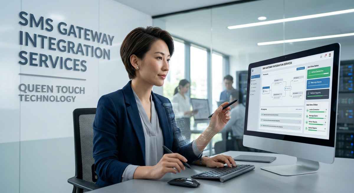 SMS Gateway Integration Services - Queen Touch Technology