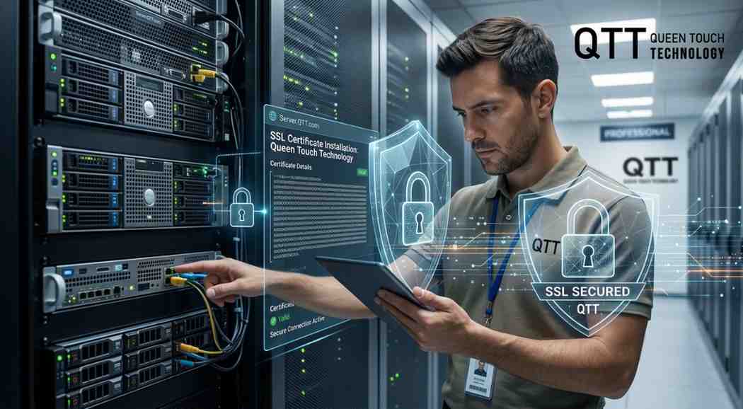 SSL Certificate Installation Services by Queen Touch Technology